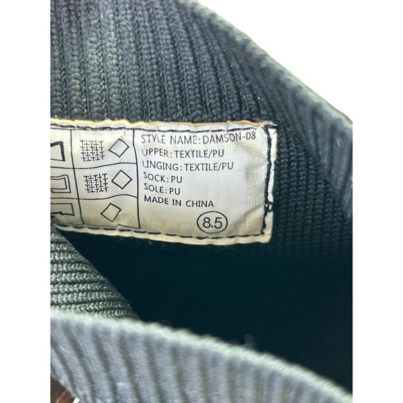 Anthony Wang Damson 08 Platform Sneakers Shoes Black White Womens 8.5 - Picture 15 of 16